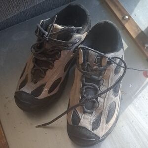 Timberland Tan and Black Suede & Hiking Shoes